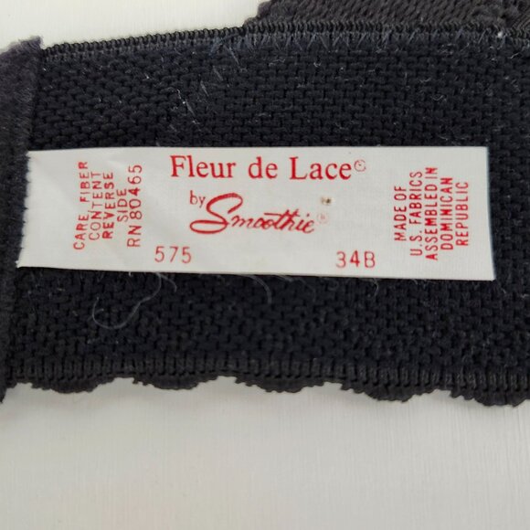Fleur de Lace by Smoothie Black Bustier, Strapless and Backless Size 34B, NWOT - Picture 11 of 11
